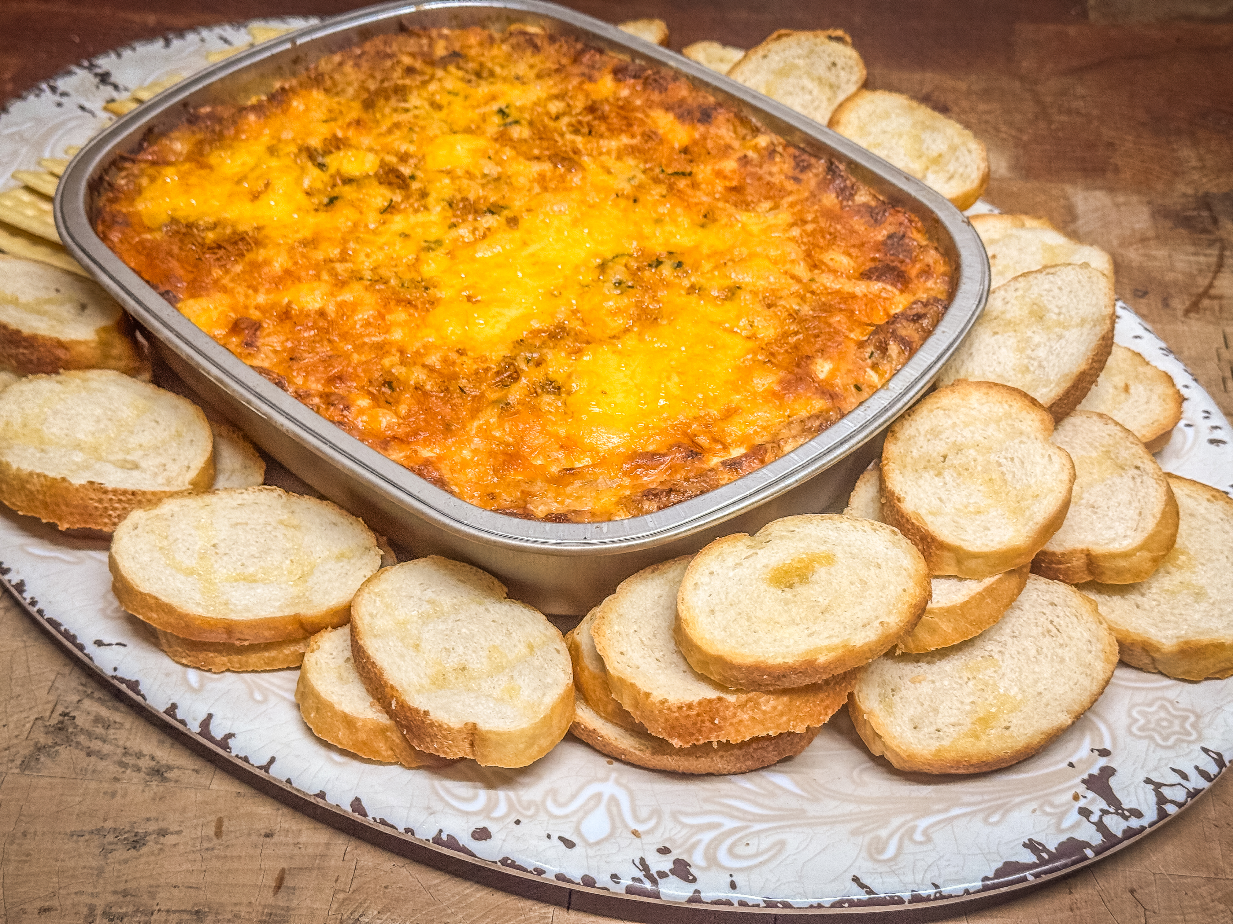 Smoky Grilled Blue Crab Dip