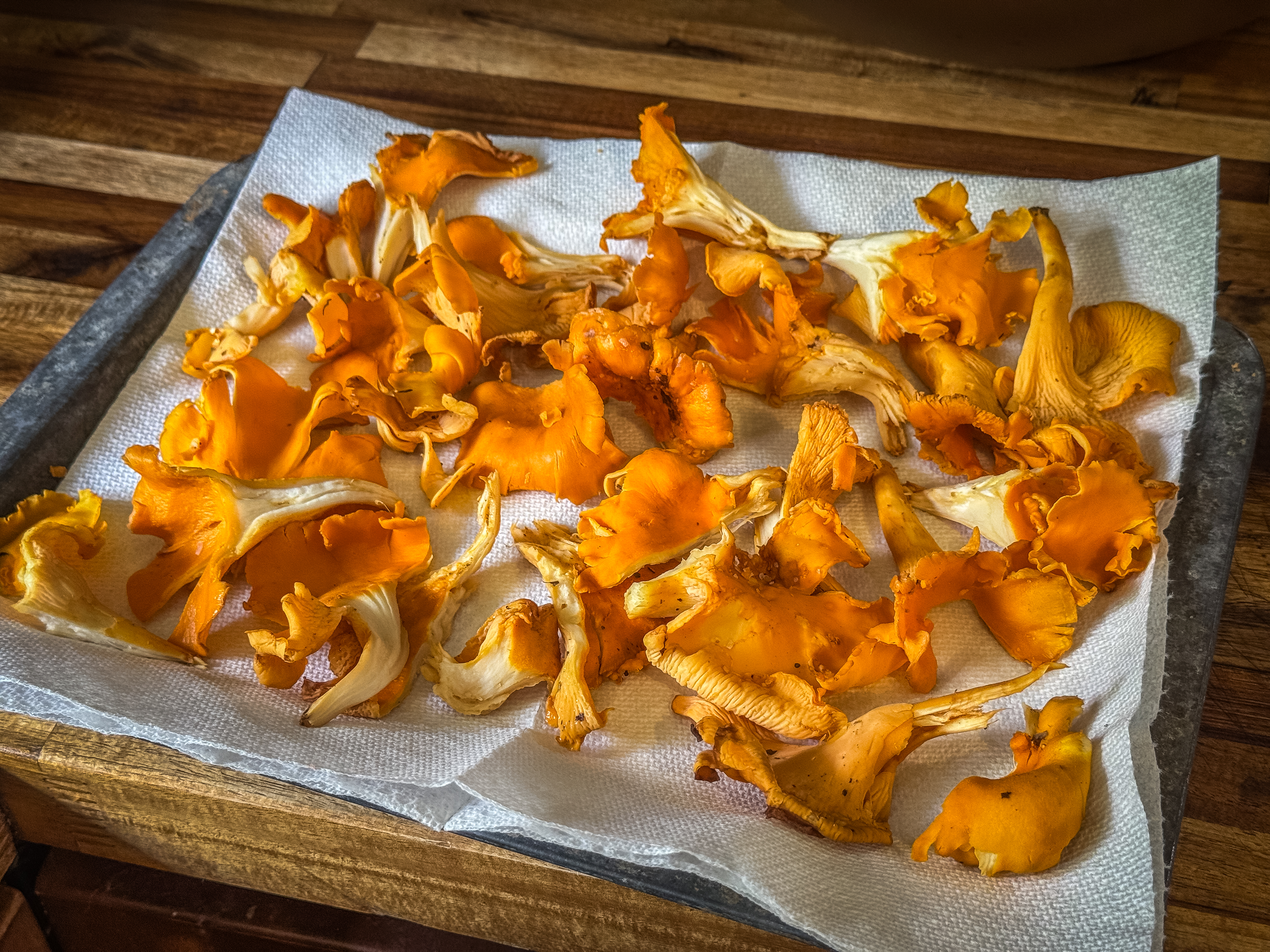 Beer Battered Chanterelle Mushrooms