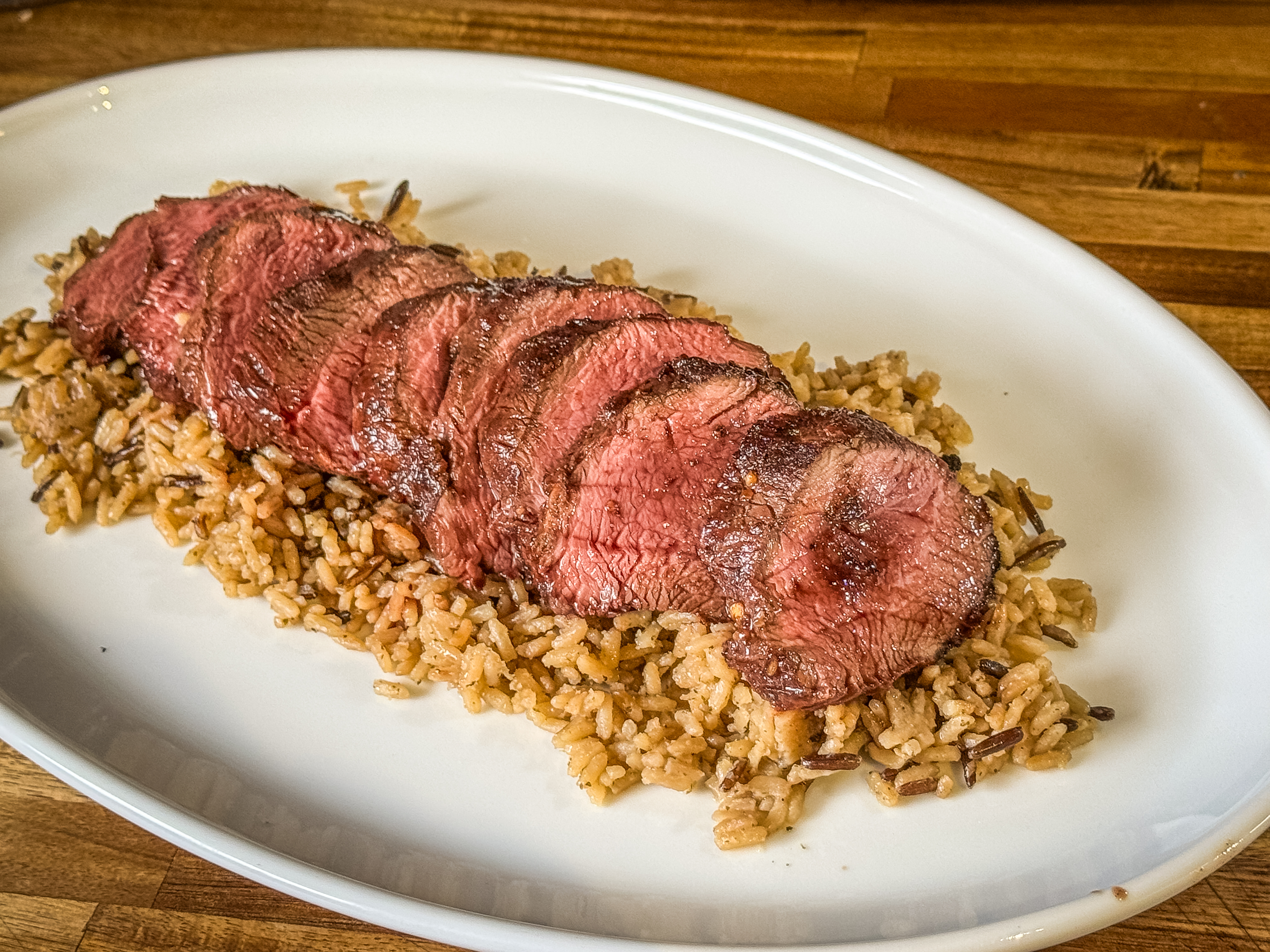 Maple Glazed Red Pepper Backstrap