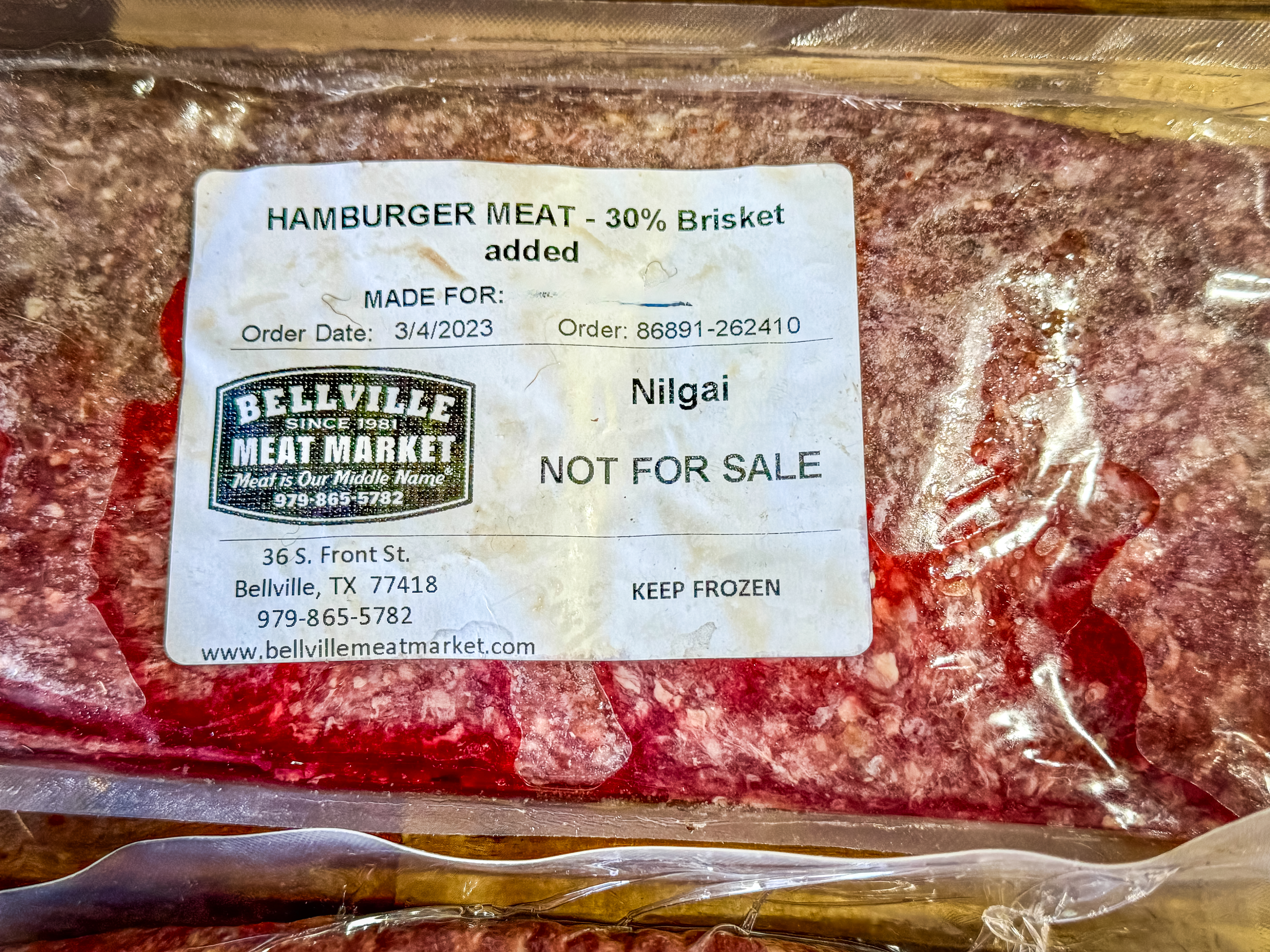 Nilgai Antelope Burgers with Sausage, Peppers, and Onions