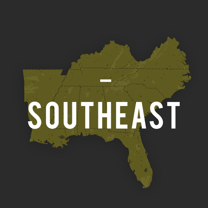southeast map image