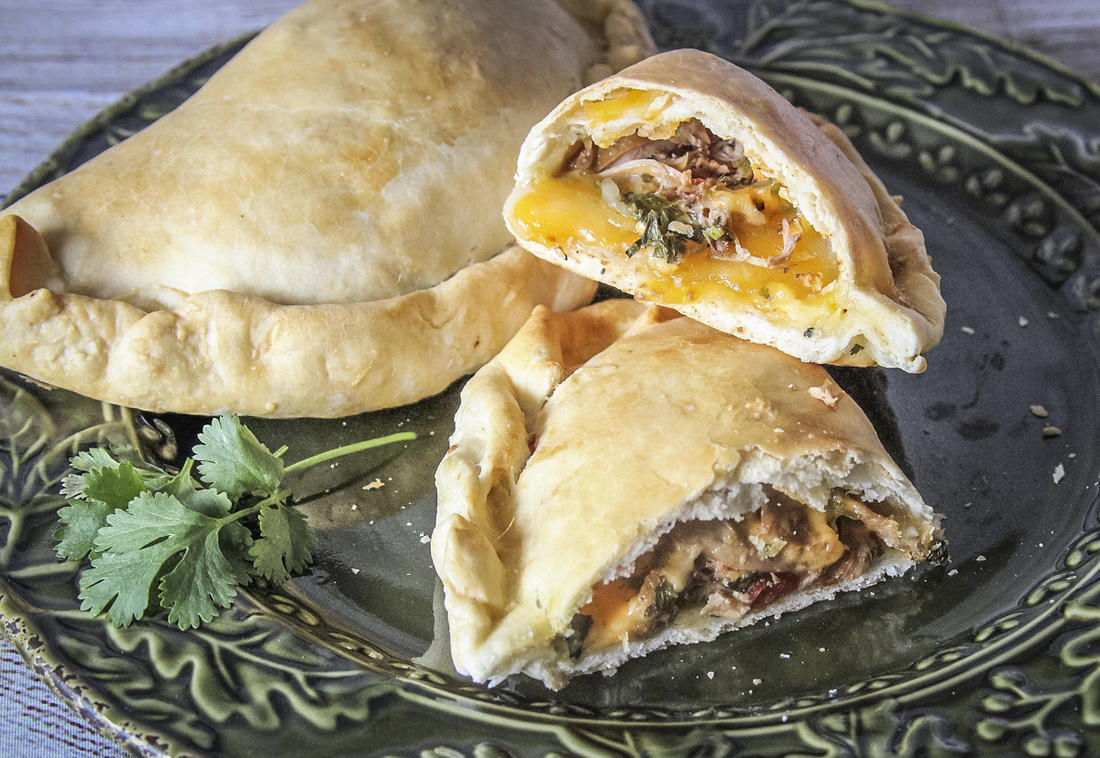 Squirrel and Green Chile Empanadas