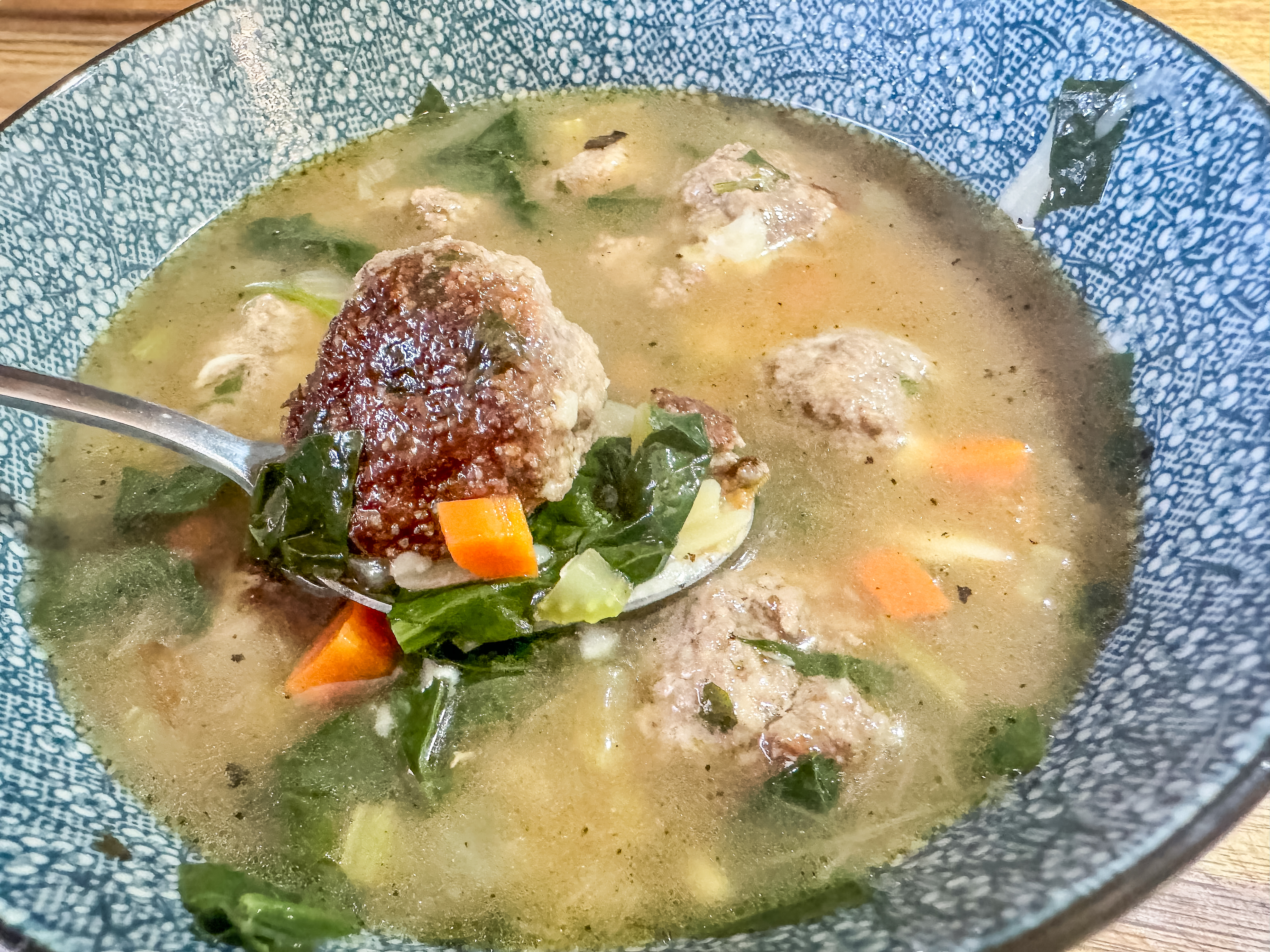 Wild Turkey Leg Italian Wedding Soup